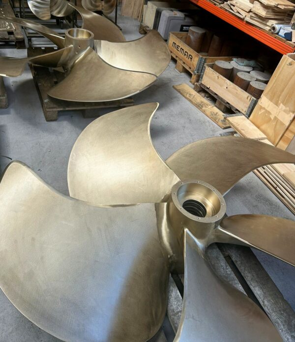 1.8m propellers for a 55m superyacht