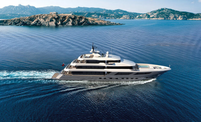 Superyacht with CJR Propellers and stern gear