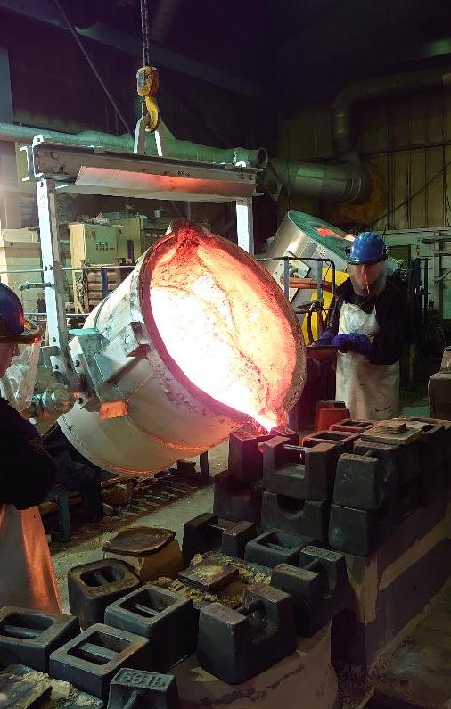 CJR’s foundry team has the combined benefits of over 150 years experience in the industry.