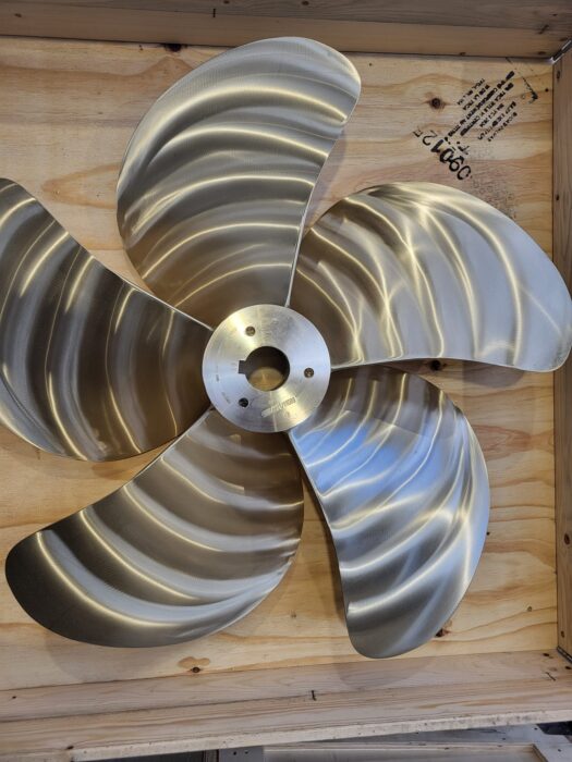 1m BV approved superyacht propellers
